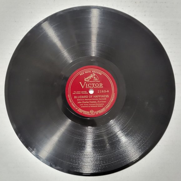 Bluebird of Happiness / The Last Time I Saw Paris - VICTOR 2160A/B - 10" 78 RPM - Picture 4 of 4